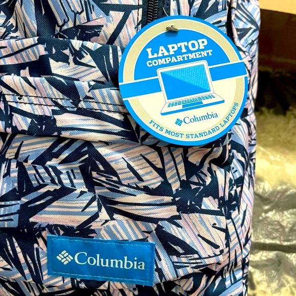 NWT Unisex Size Large Columbia Laptop-Compartment Backpack In Graffiti Style - Picture 5 of 11
